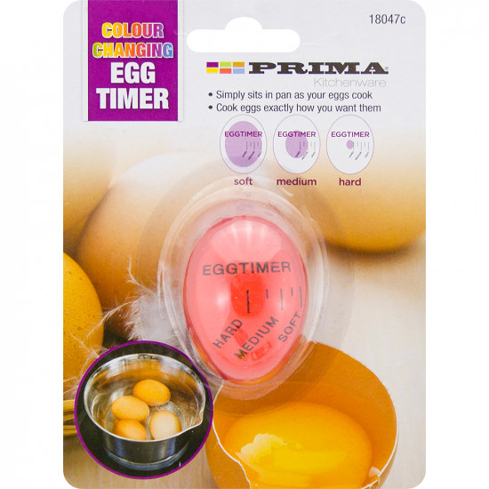 New Colour Changing Egg Timer Kitchen Cooking Perfect Boil Tool Soft Medium  Hard