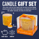 **3 For 2** Candle Gift Set In Box Mood Special Poem Candles Wax Message Poetic image