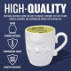 **3 For 2** Smiling Face Mug Tea Coffee Fine China Ceramic Mugs Gift Set Novelty Kitchenware, Glassware image